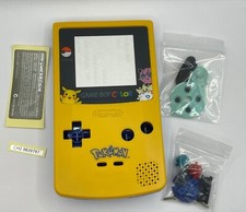 Gameboy Color - Ersatz Gehäuse, Case + Display Scheibe & Tasten & Seriennummer