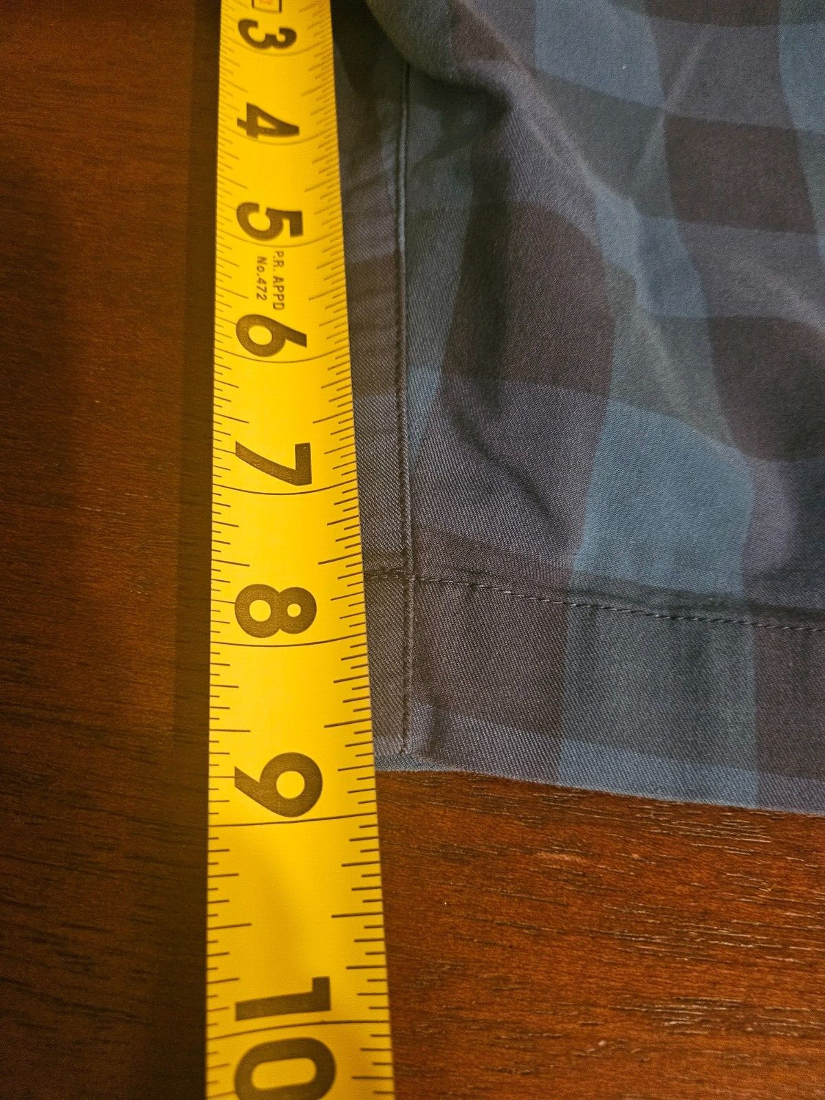 Nike Men's Golf Shorts adult size 38 Blue plaid Medium Golf Performance Stretch thumbnail 6