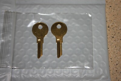bt01-bt40 2 keys for tuff shed locks cut to your key code