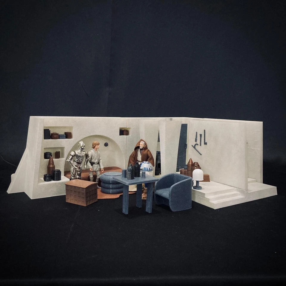 Obi-Wan Kenobi's Tatooine House Ben's home Diorama for 3.75in (1:18) Figure - Image 4 of 4