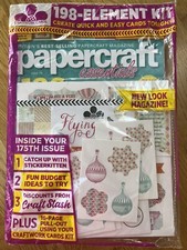 Papercraft Essentials Magazine Issue 175 NEW SEALED 198 Element Kit Card Making