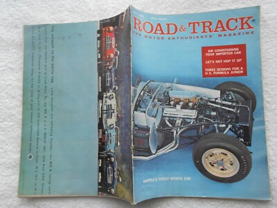 ROAD & TRACK  Magazine- JULY,1959-AMERICA'S FINEST SPORTS CAR