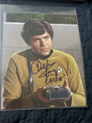 WALTER KOENIG SIGNED AUTOGRAPHE D 8x10 PHOTO CHEKOV STAR TREK TOS BECKETT BAS