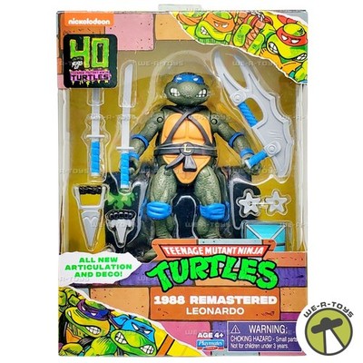 Teenage Mutant Ninja Turtles 1988 Remastered Leonardo Action