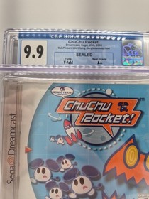 ChuChu Rocket! Blurry Screenshots Dreamcast CGC 9.9 A++ Sealed Not WATA, PSA