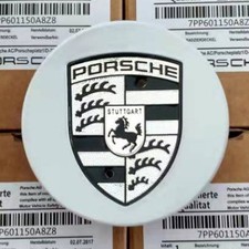 4x 76mm car wheel center caps For Porsche Hubcap 718 Paramela 911 Cayenne FJ9