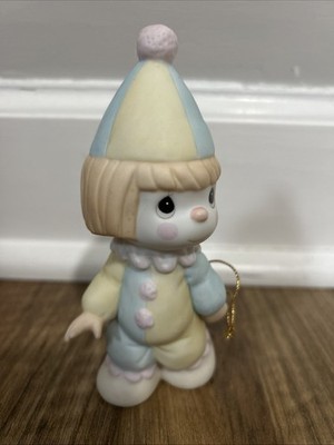   Precious Moments 16004 ''Bless The Says Of Your Youth'' Clown Birthday Figurine