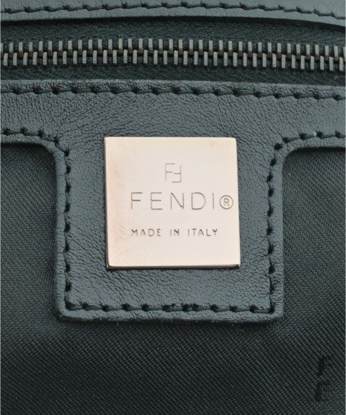 FENDI Zucchini Pattern Handbag 8BR004 Brown Black Women From Japan thumbnail 22