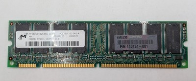 Micron 256MB PC133 SDRAM 168-Pin Desktop RAM Memory Module CL3