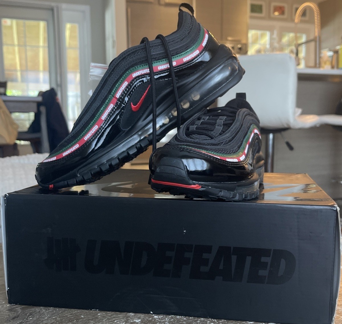 Size Nike Undefeated x Air Max 97 OG Black for sale online