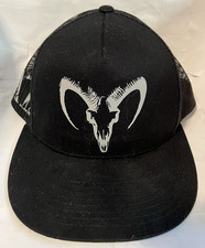 Gorra ajustable GOAT (El mejor de todos los tiempos) negra con espalda de malla ajustable