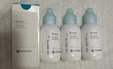 4 Coloplast 19075 Brava Ostomy Absorbing Powder 1oz Bottles Exp 2021 Still Good!