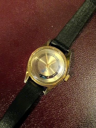 Vintage Conrail Rotating Train Mechanical Watch