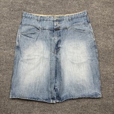 Vintage Marithe Francois Girbaud Shorts Mens 40 Blue Baggy Denim Hip Hop 90s Y2K