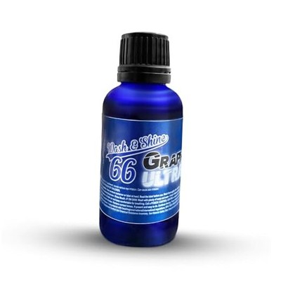 Wash&Shine 66 Graphene Ceramic Coating UV Nanotrace   High Gloss Hydrophobic 