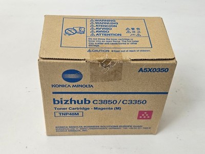 Original Konica Minolta TNP48M Magenta Toner Bizhub C3350 C3850 A5X0350