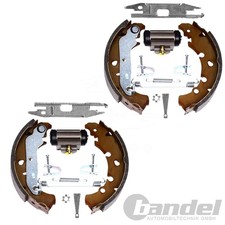 BREMSBACKEN+RADBREMSZYLINDER+NACHSTELLER für VW POLO 6K GOLF 3 VENTO 1H AUDI A2