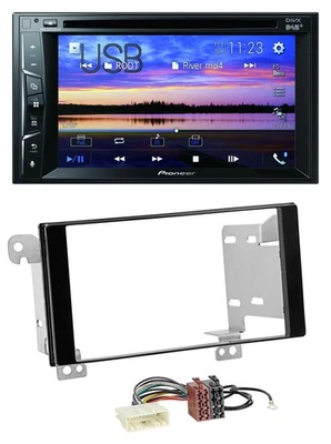 Pioneer Bluetooth 2DIN USB DVD DAB MP3 Autoradio für Subaru Forester Impreza XV - Bild 1 von 4