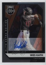 2021 Panini Elite Extra Edition Optic Signatures 57/99 Wes Kath #57 Auto 0sm4