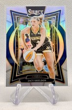 2025 Panini Select WNBA Jacy Sheldon Concourse Silver Prizm #73 - Mystics/Sky
