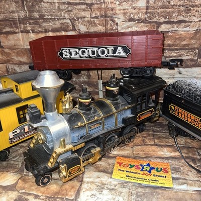Timber Wolf & Redwood Great Railroad Empire Train Set New Bright