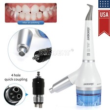 Dental Air Flow Teeth Polishing Polisher Handpiece Hygiene Prophy Jet 4 Holes