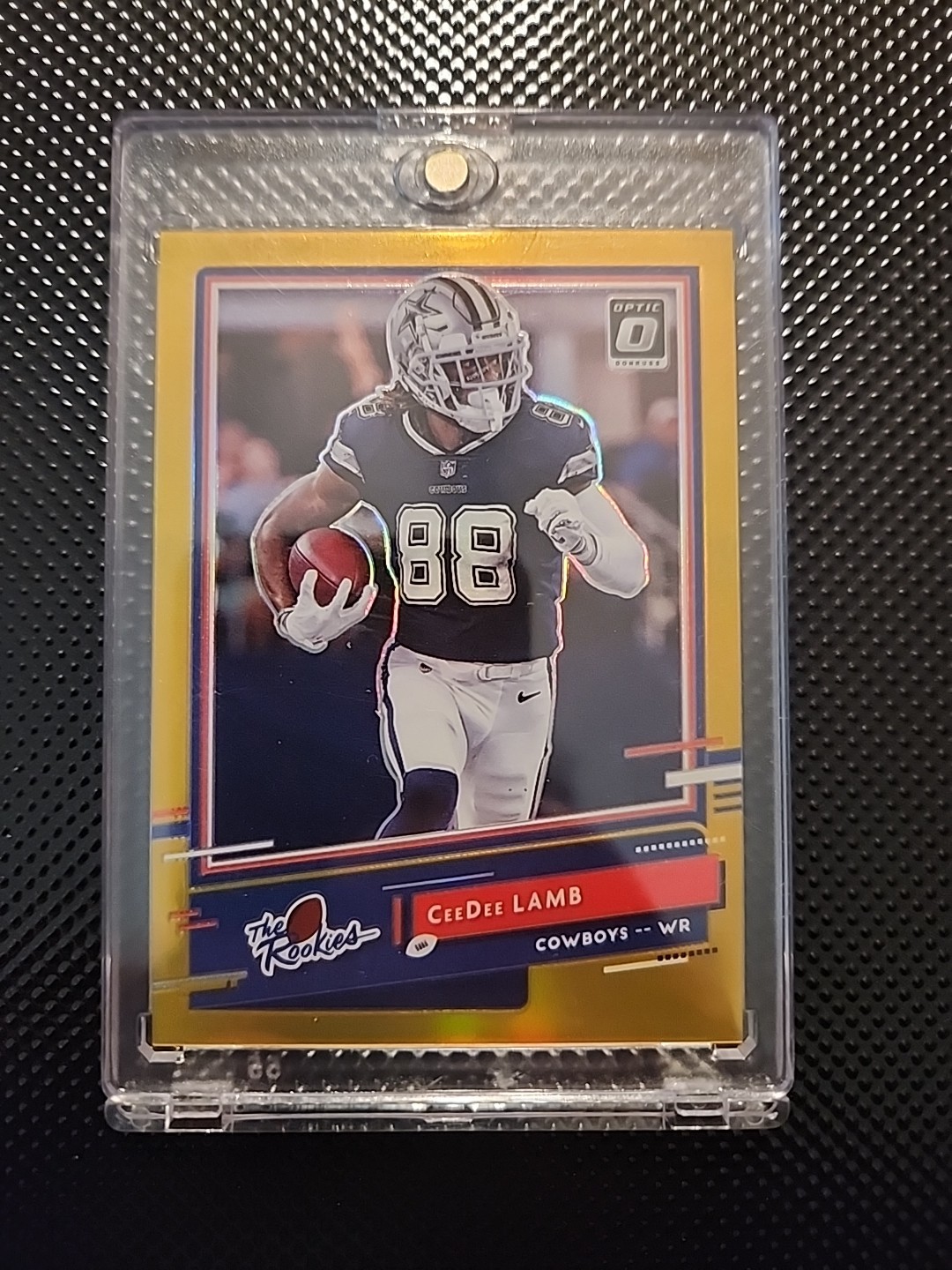 2020 Panini Donruss Optic Ceedee Lamb Gold Rookie /10