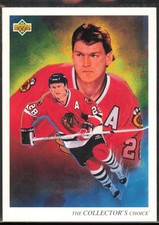 1992-93 Upper Deck #4 Steve Larmer Chicago Blackhawks