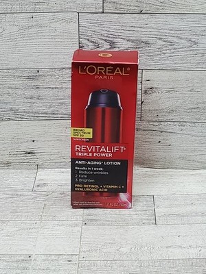 L'Oreal RevitaLift Triple Power Anti-Aging Lotion, 1.7 Oz - Exp 12/27
