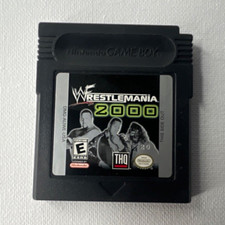 THQ WWF WrestleMania 2000 (Game Boy Color) NTSC-U/C E 2000 Manual