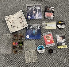 Fly fishing lines and flies and other bits? job lot.