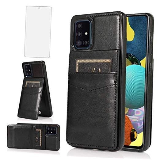 Phone Case for Samsung Galaxy A51 5G / A 51 5G UW Verizon with Tempered Glass