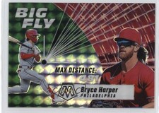 2021 Panini Mosaic Big Fly Green Mosaic Prizm Bryce Harper #BF4 1fa0