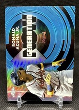 2022 Topps Chrome Update Series - Generation Now Chrome Ronald Acuña Jr. #GNC-8