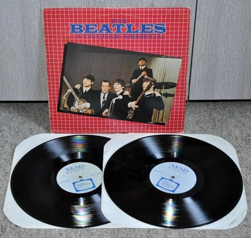 THE BEATLES - CONQUER AMERICA 1985 U.S. 2LP NEMS LENNON MCCARTNEY EX/EX