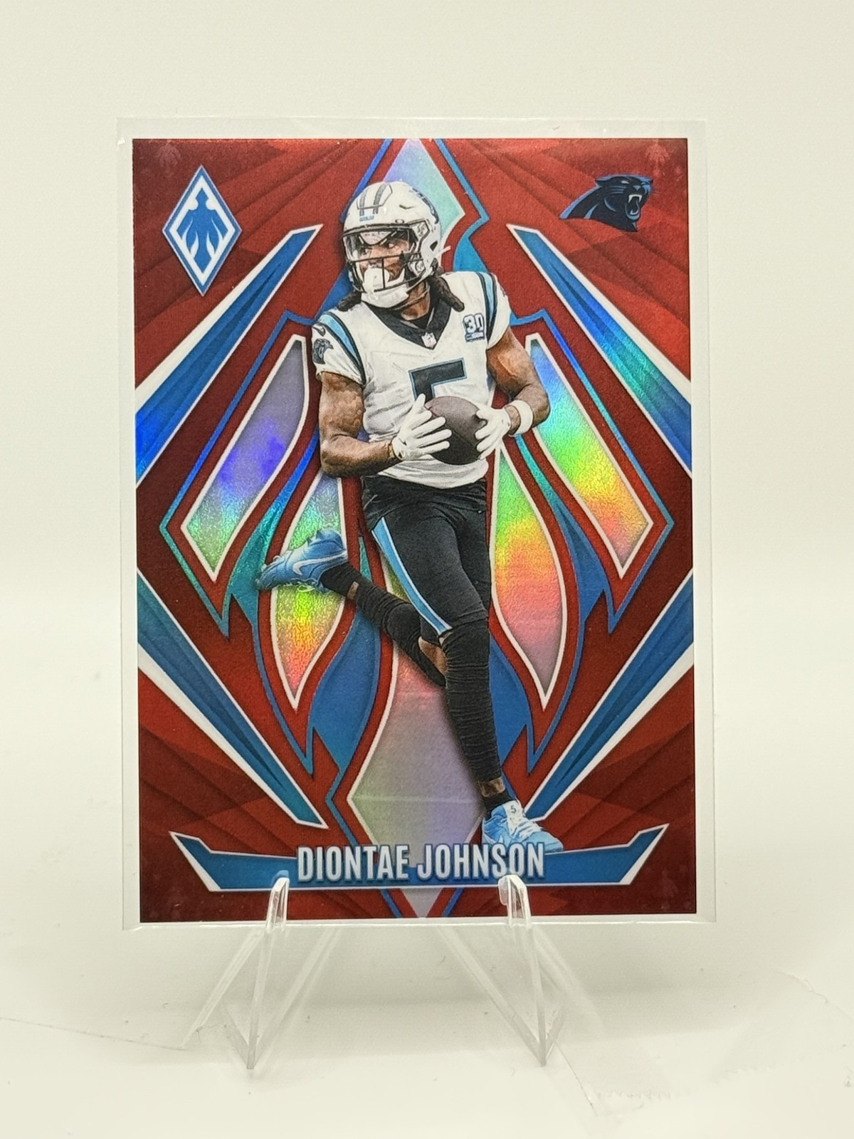2024 Panini Football Phoenix Diontae Johnson Red /99 #49 Carolina Panthers