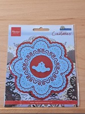 594 Marianne Design Creatables Flower Border Frame Wreath Craft Cutting Die