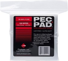 PEC-PAD Lint Free Wipes 4 x4 Non-Abrasive Ultra Soft Cloth - 2 Pack