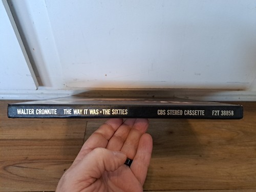 Cronkite The Way It Was The Sixties 1983 2 Cassette Box Set with Booklet & Clips - Picture 3 of 9