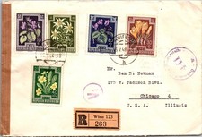 GOLDPATH: Austria cover 1948 to USA registered CV899_P21