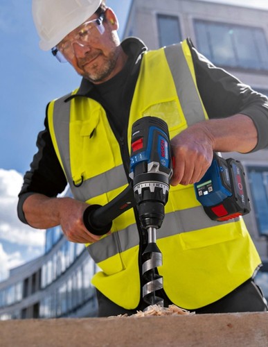 Trapano a Percussione BOSCH GSB 18V-150 C (1 x 8,0 Ah ProCORE + GAL1880CV + L-Bo - Foto 5 di 8
