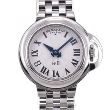 BEDAT&Co No.8 B827.011.600 Stainless Steel Silver Dial Quartz Ladies C#144456