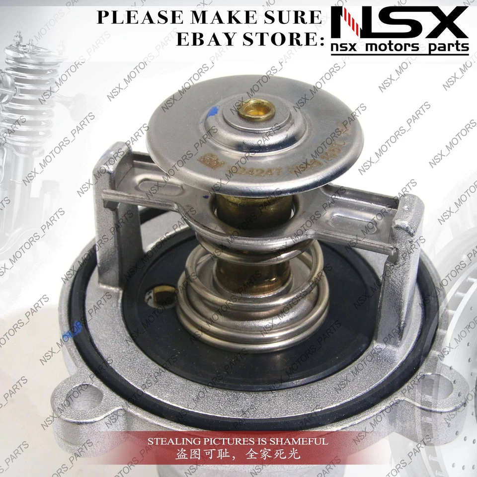 OEM Aluminum Thermostat w/ Housing For BMW X6 X5 E53 E60 E63 E64 E65 E66 E70 E71 Foto 4 de 4