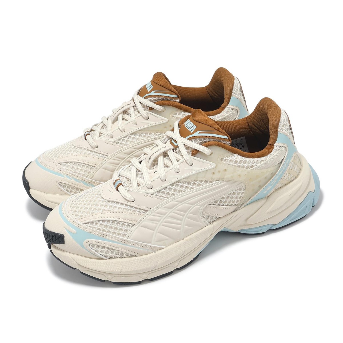 Puma Velophasis Alpine Snow Turquoise Surf Men Unisex Casual Shoes