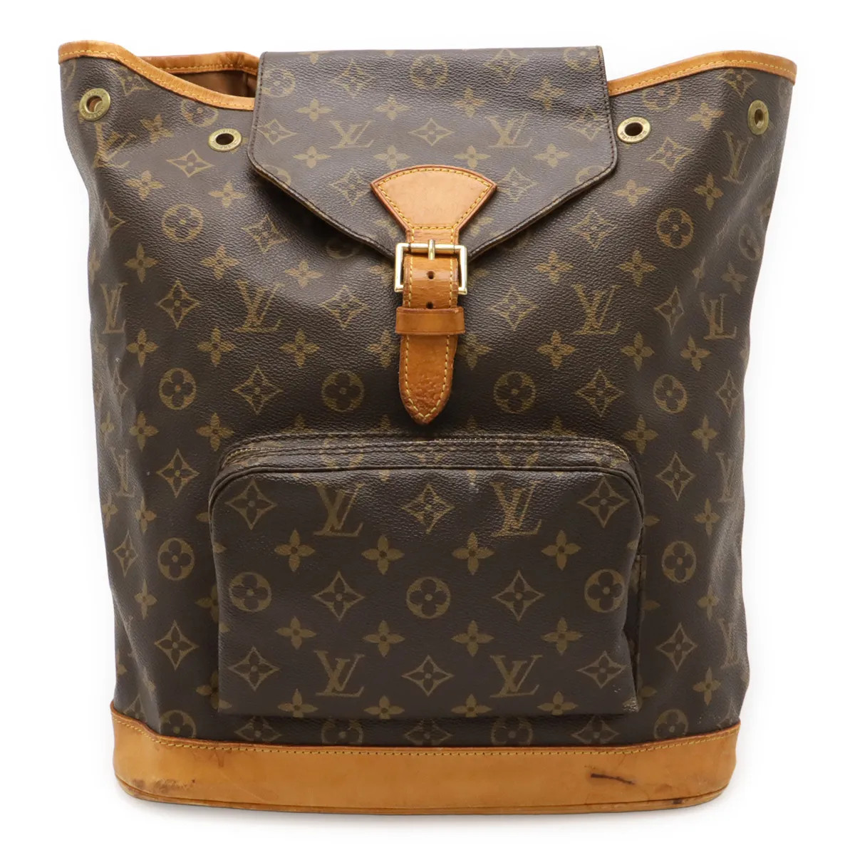 Louis Vuitton Monogram Montsouris GM Backpack Sac Rucksack Shoulder Bag M51135