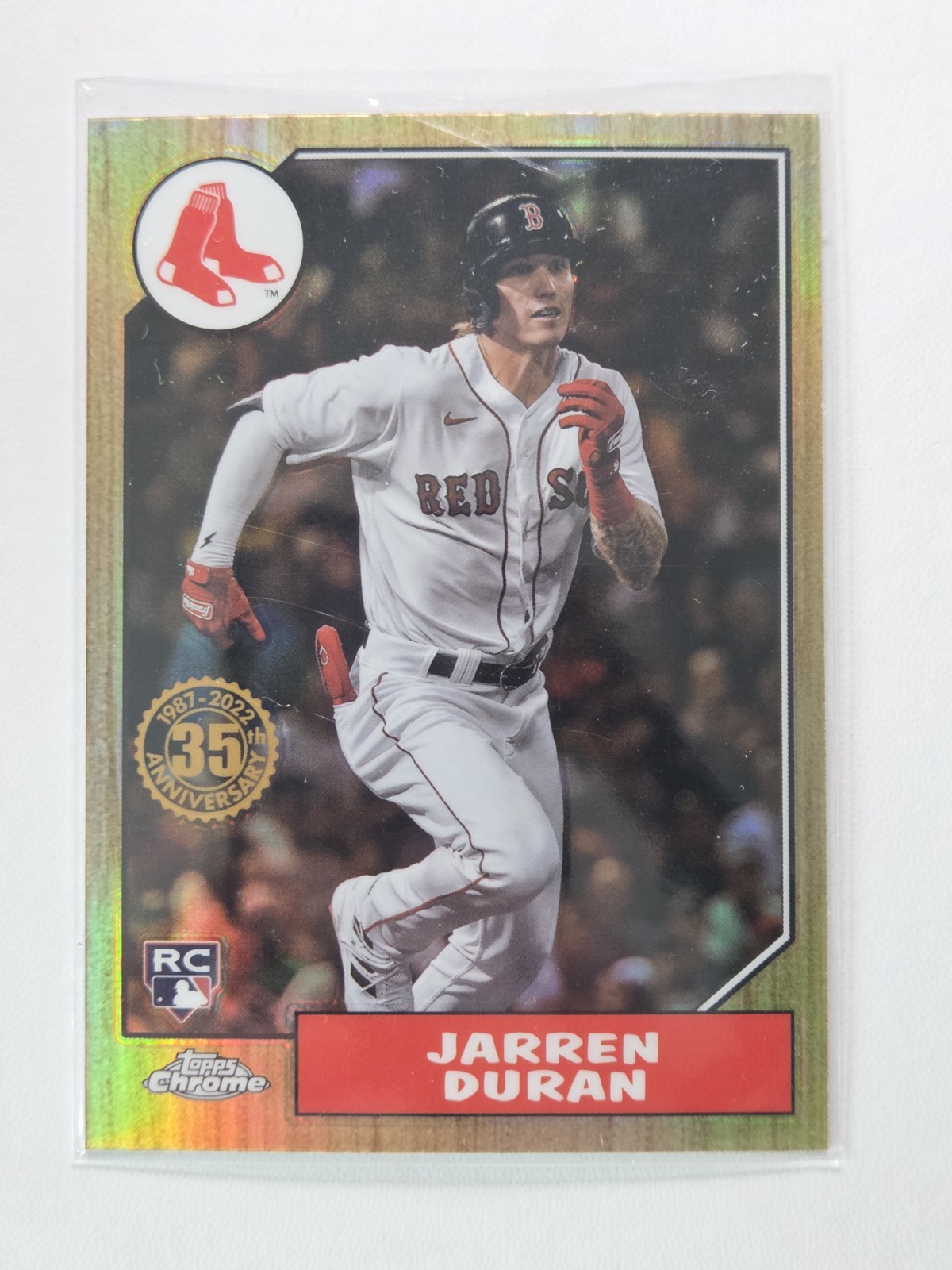 2022 Topps Chrome Jarren Duran #113 Refractor RC