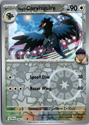 Hop's Corvisquire Common SV09: Journey Together 134/159 NM