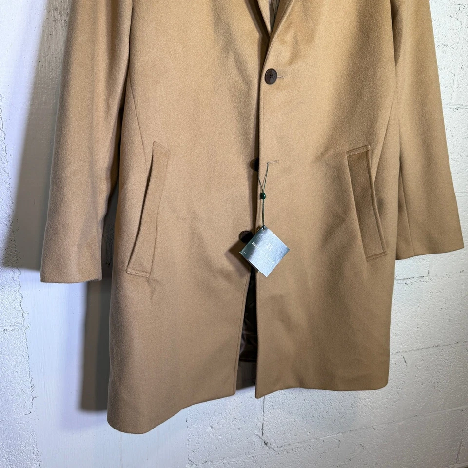 Brooks Brothers Men's Wool Overcoats - Camel 46R $495 - Image 4 of 4