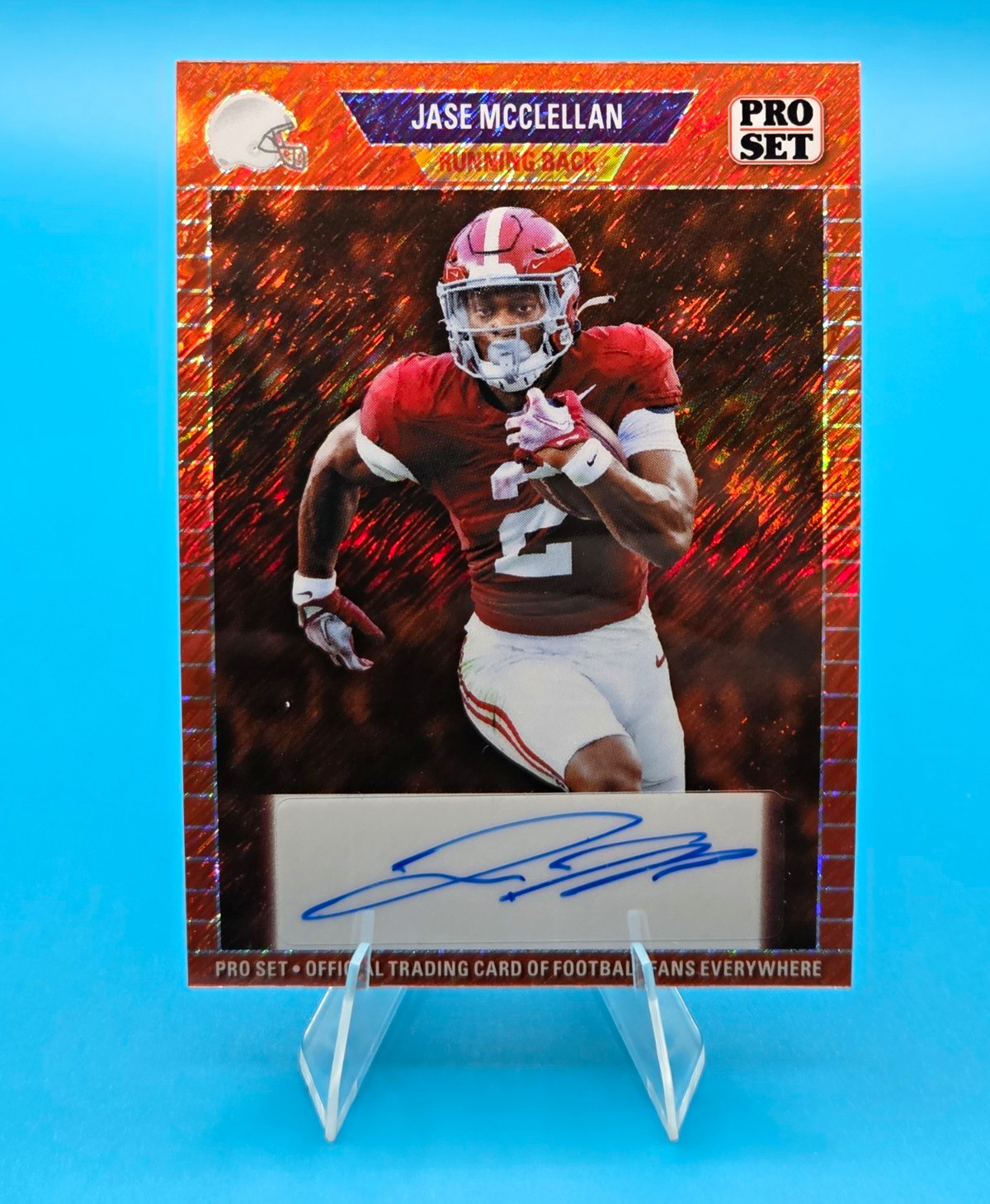 2024 Leaf Metal - Pro Set 1989 Autographs Jase McClellan Auto 10/10 SSP 