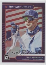 2021 Panini Donruss Diamond Kings Red 1249/2021 Whit Merrifield #9 04zk